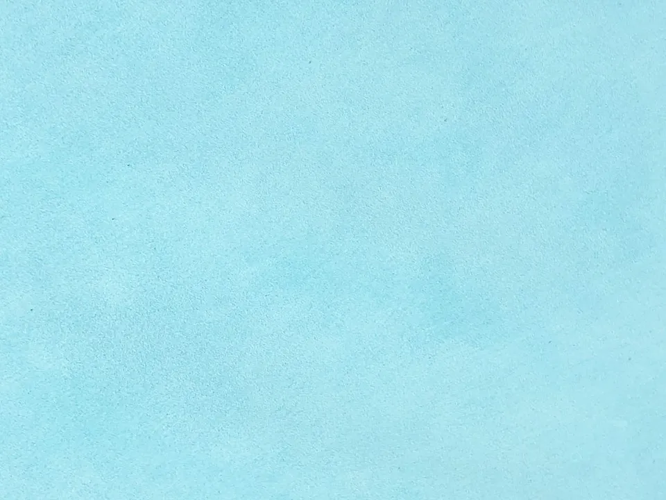 Dessine Moi Un Soulier velours bleu ciel échantillon tissu