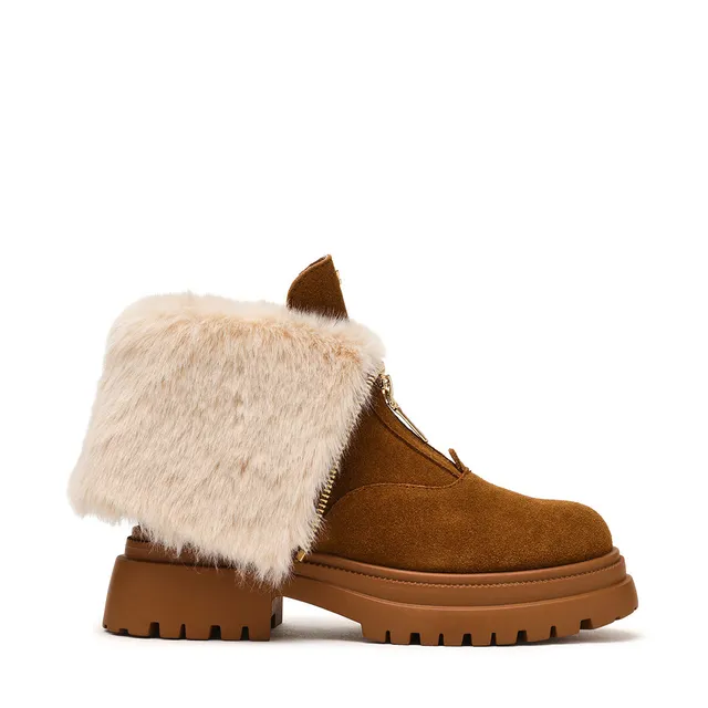 Steve Madden Ripstorm Bootie bottines daim marron