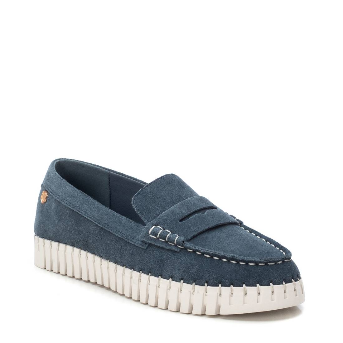 Carmela 16232403 mocassin cuir jeans 35-41