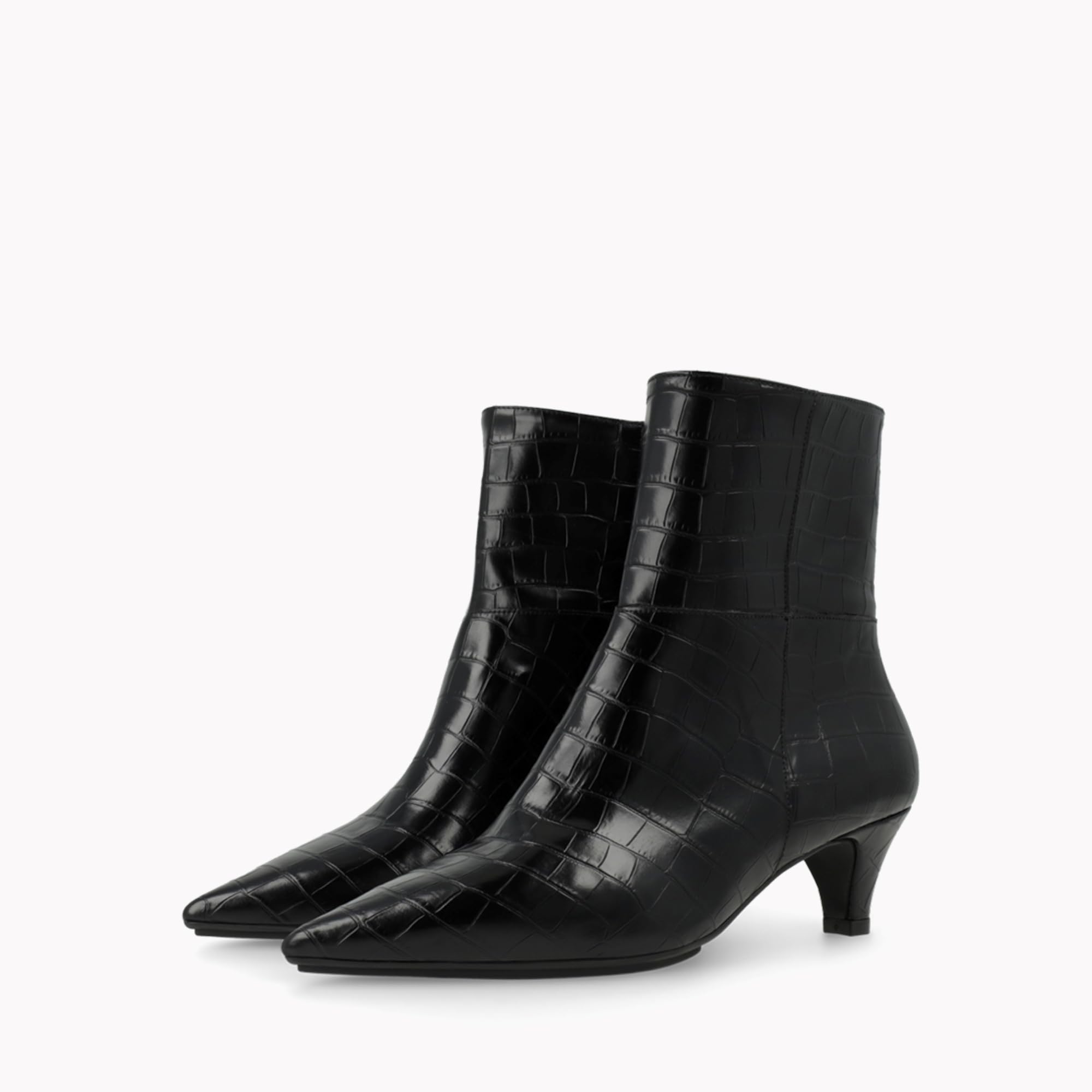 Lodi Chiki bottines noires cuir