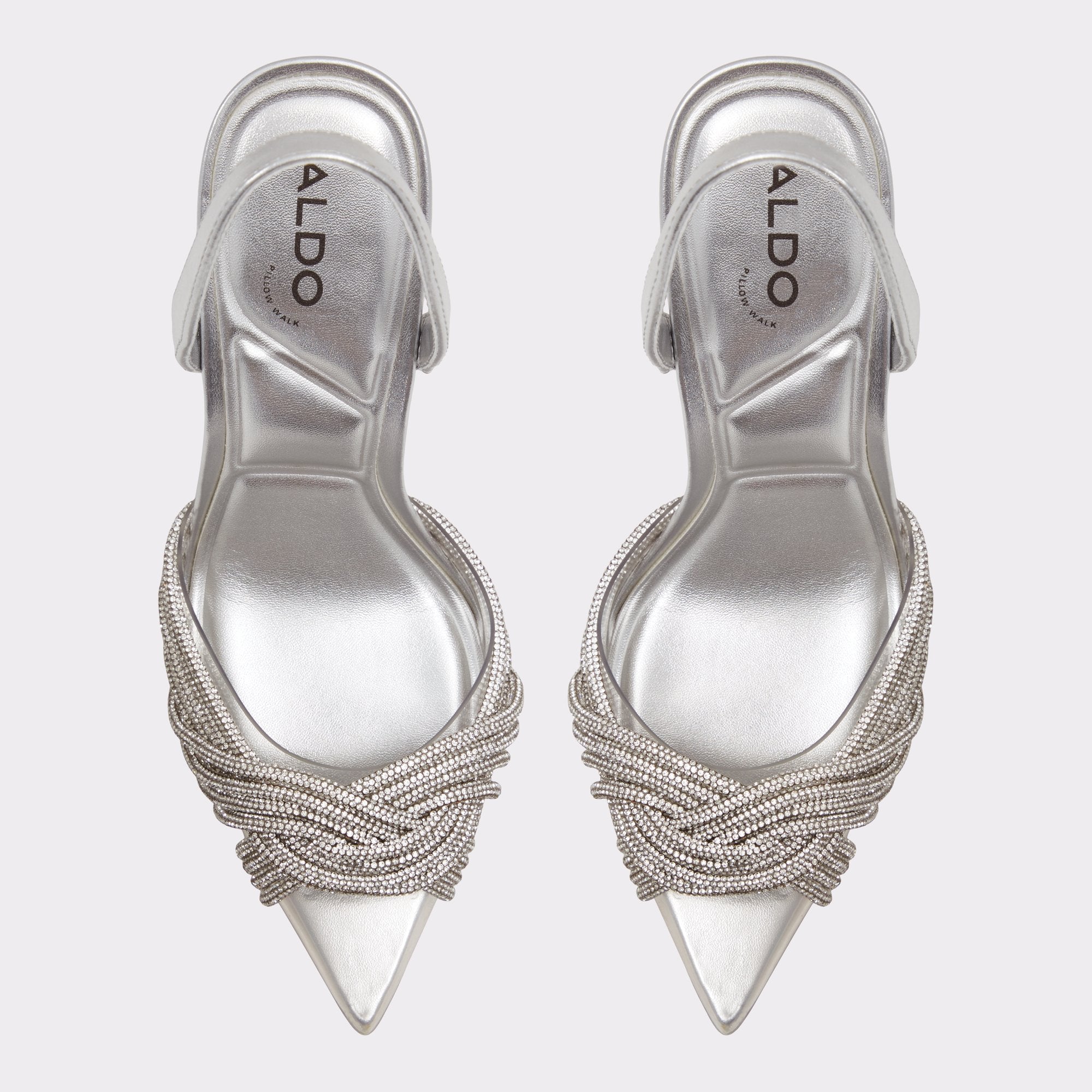 ALDO Bethy escarpins slingback argentés