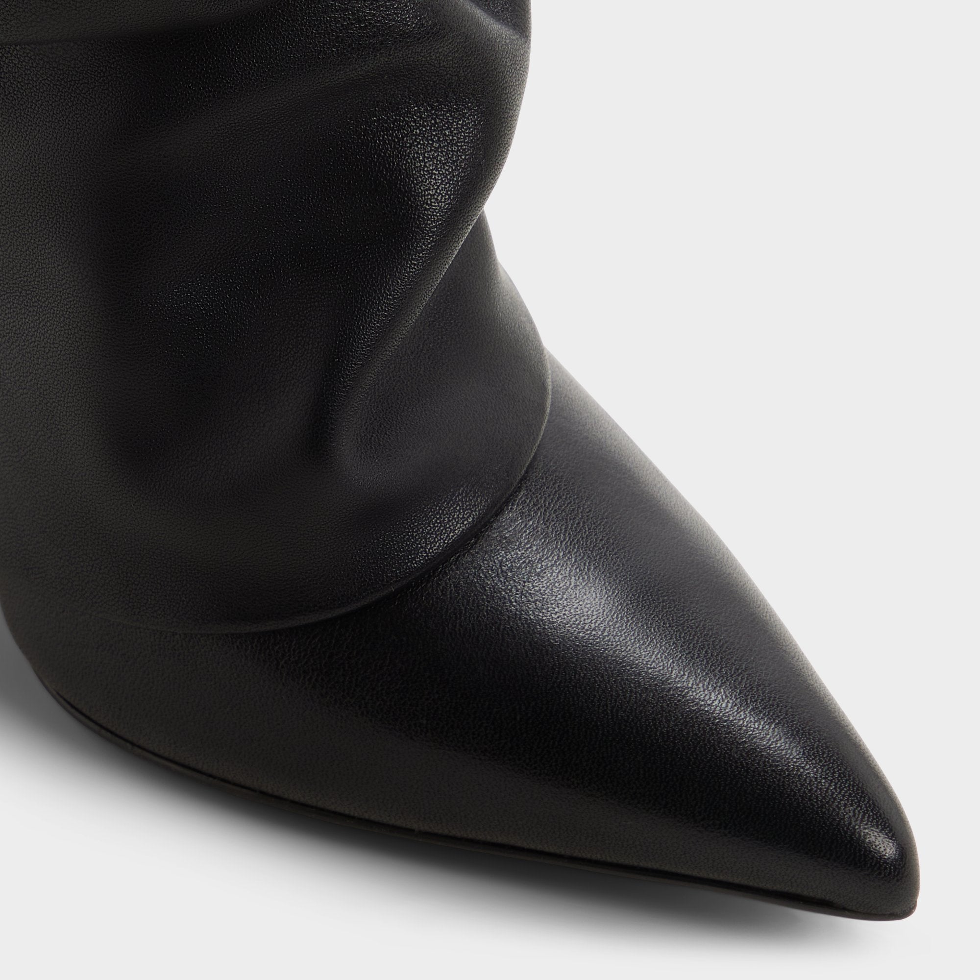 ALDO Enalavia botte haute noire talon plat