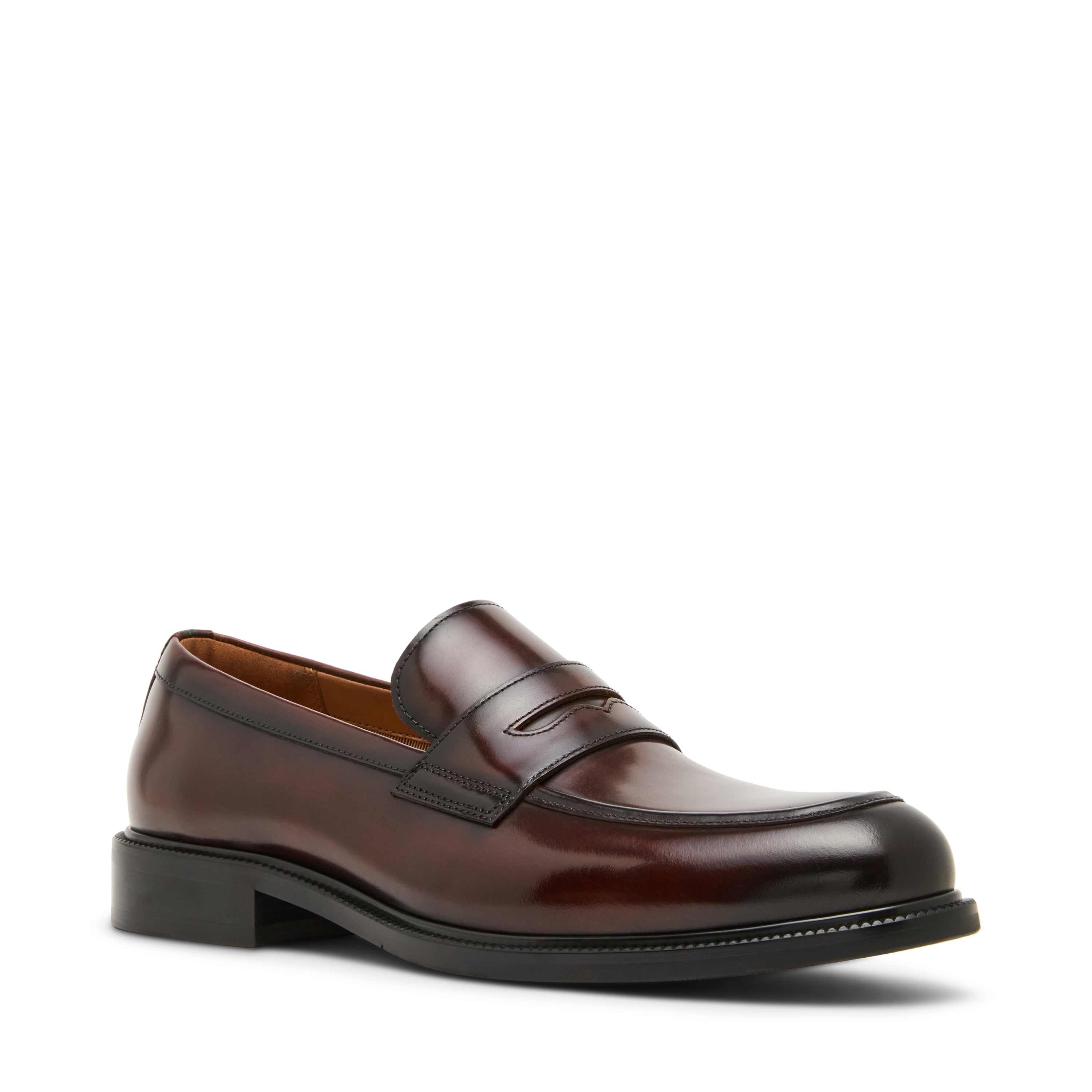 Steve Madden Auburn mocassin homme marron cuir