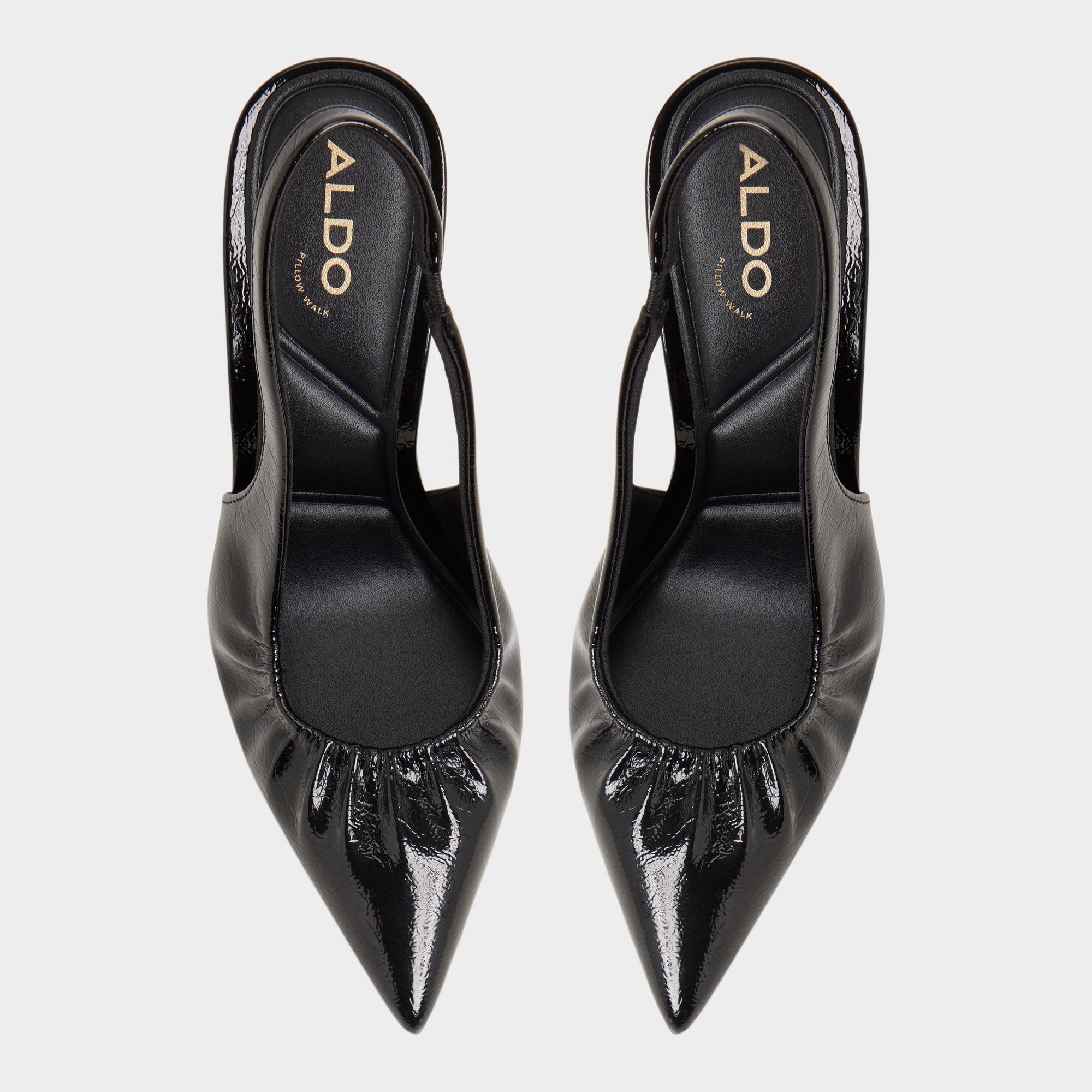 ALDO Mystie escarpins slingback noirs vernis