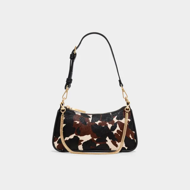 ALDO Jainniee sac épaule imprimé vache marron