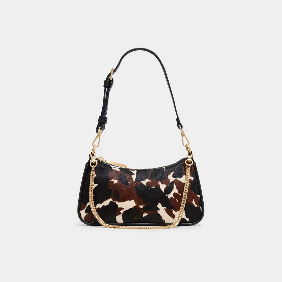 ALDO Jainniee sac épaule imprimé vache marron