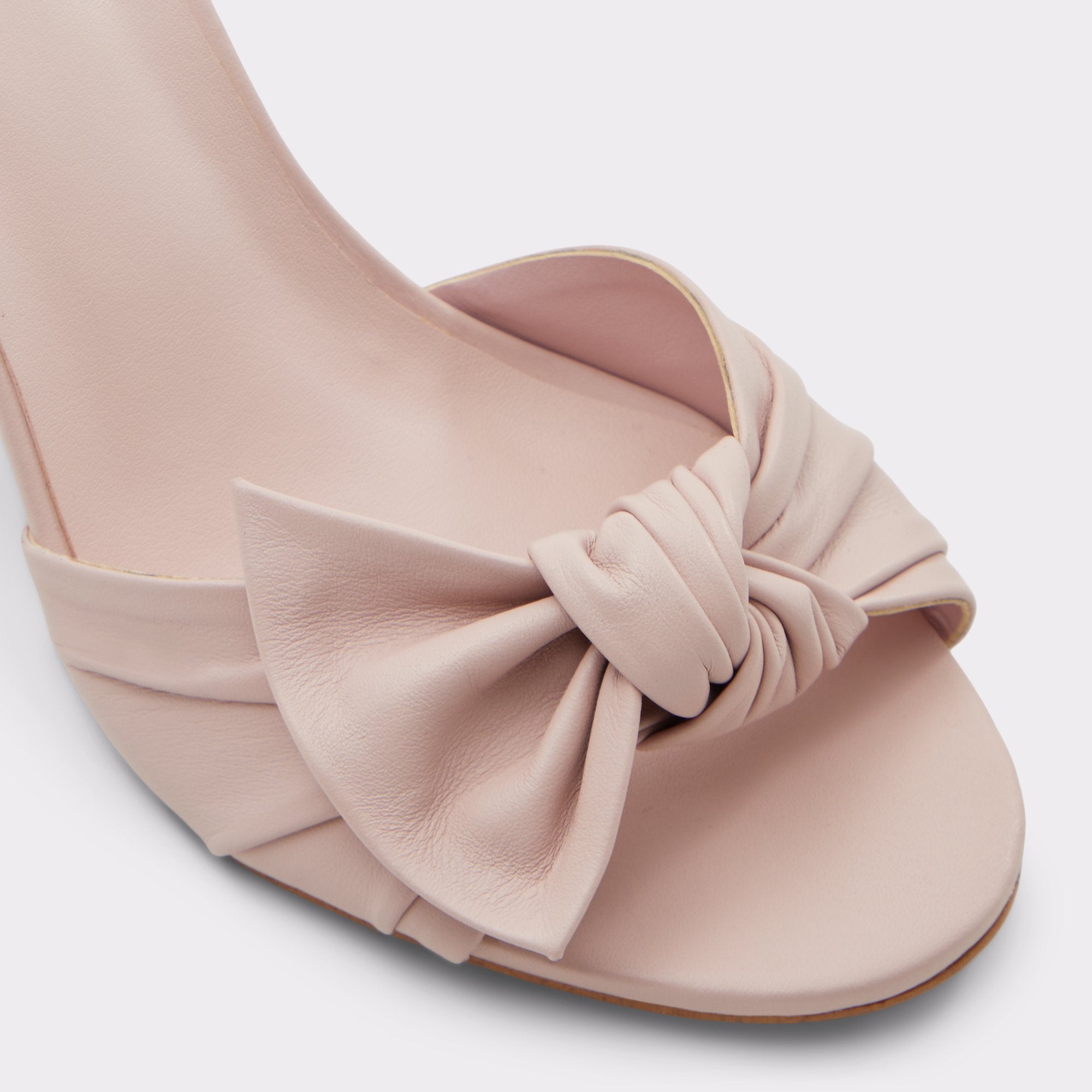 ALDO Angelbow sandales bloc rose noeud