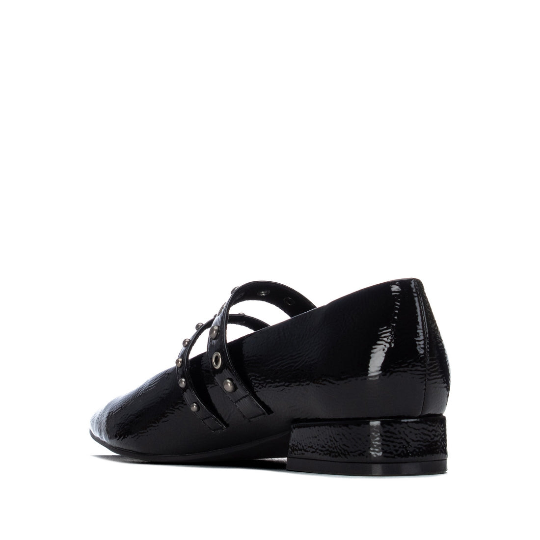 Carmela 16429801 ballerine femme noire vernie