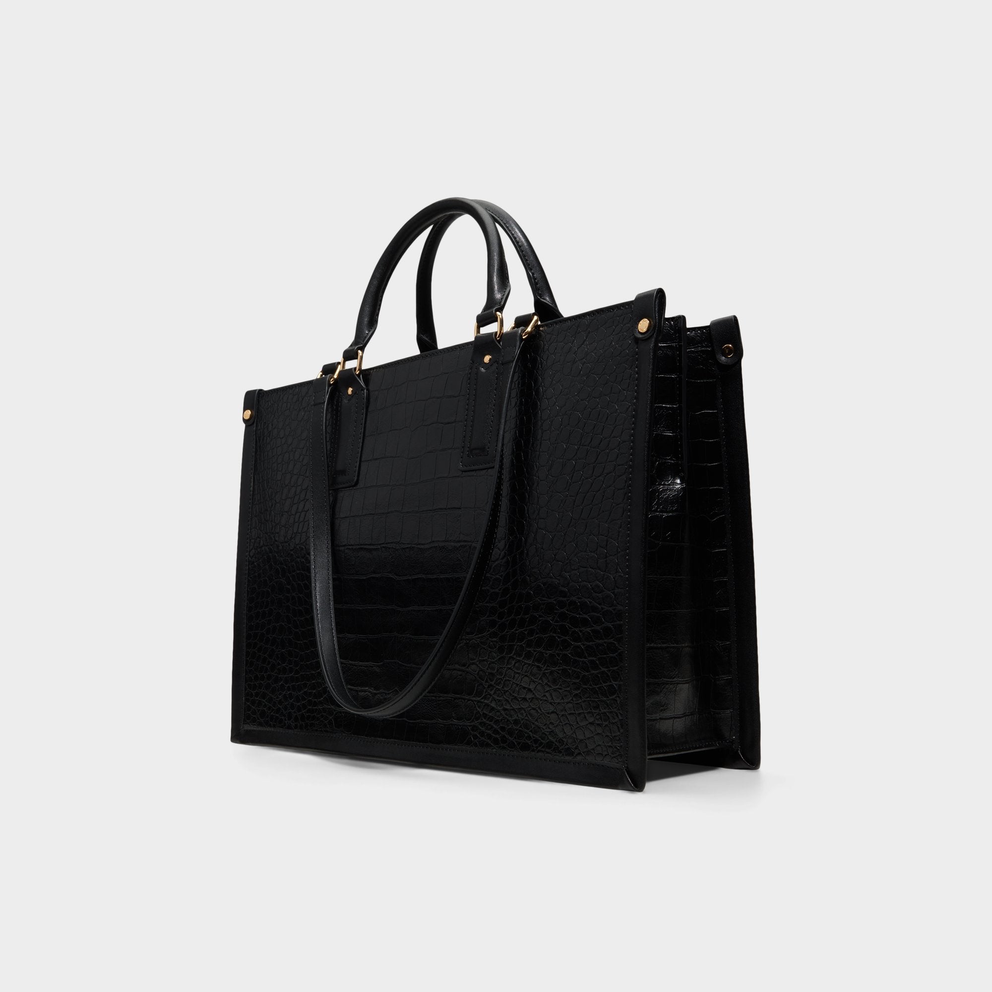 ALDO Cariema sac ordinateur noir grainé