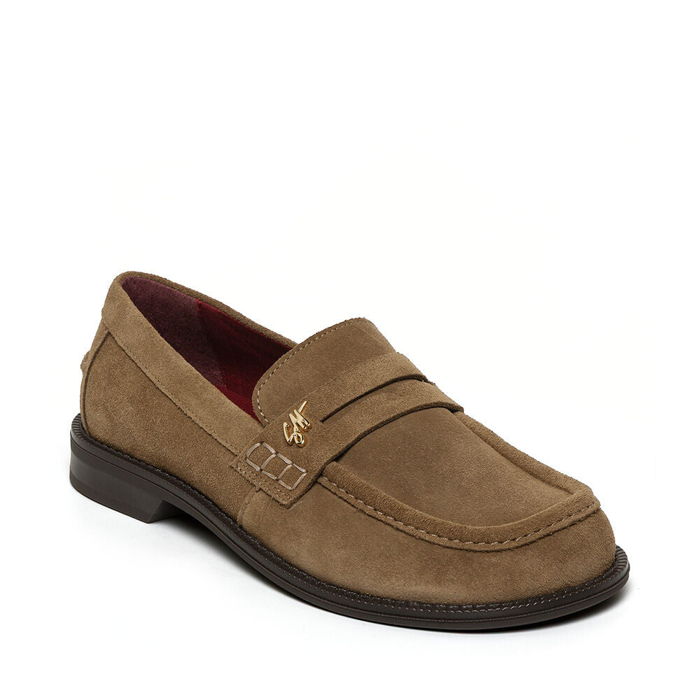 Steve Madden Iggy mocassins taupe multi suède