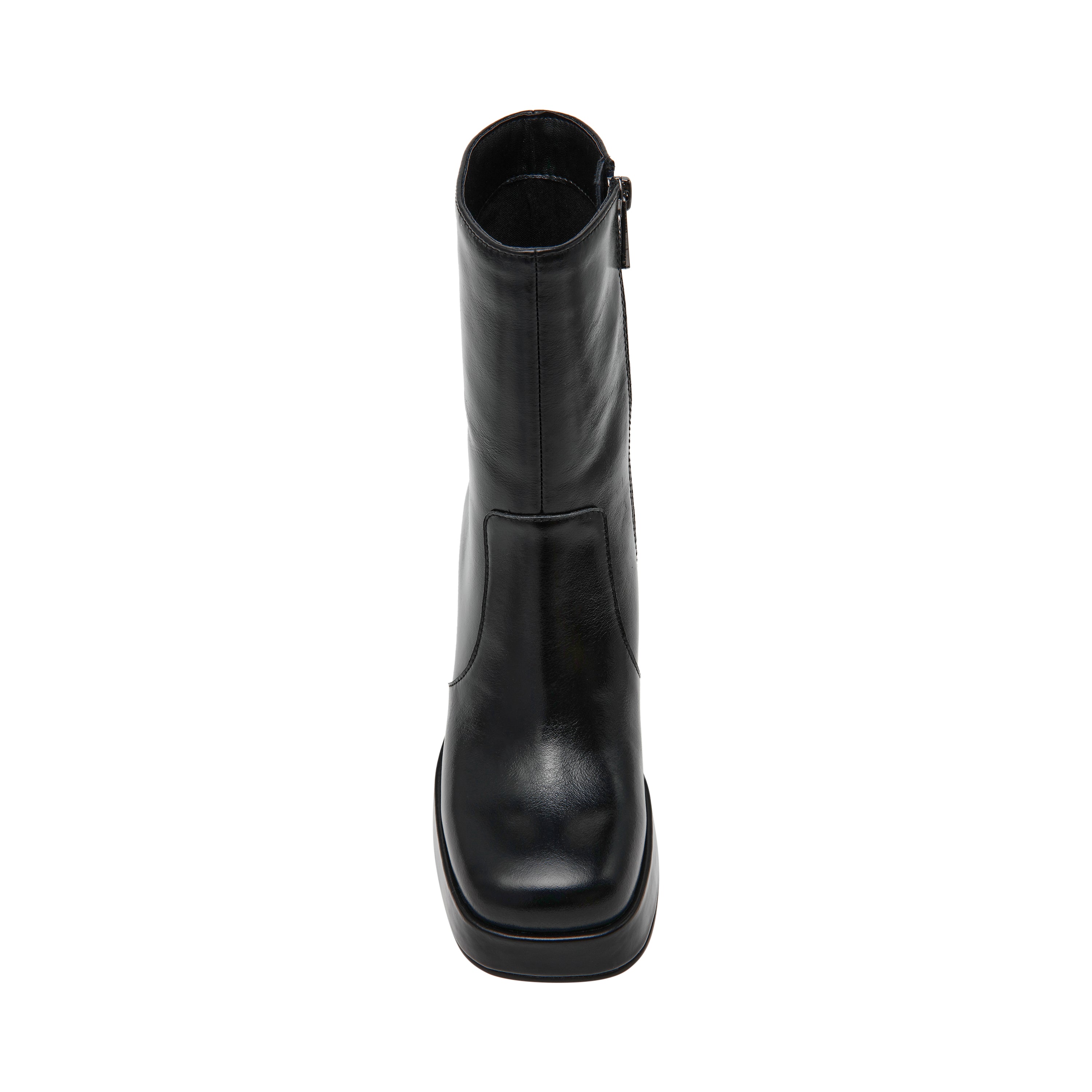 Steve Madden Echos Bootie bottines cuir noir talon 8 cm