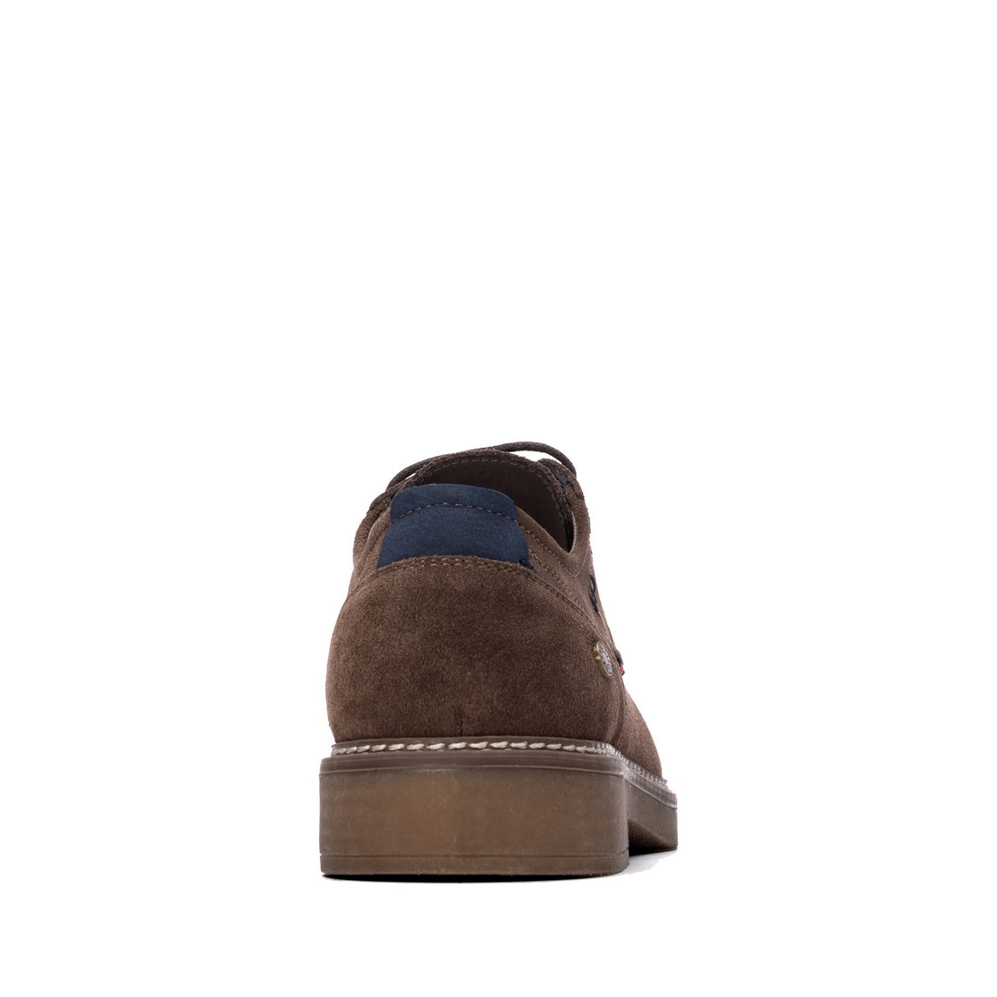 Carmela 16434701 derby homme cuir marron suède