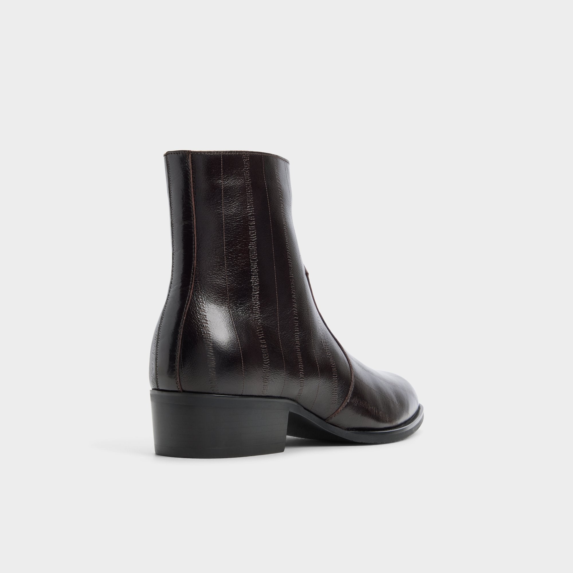 ALDO Chander bottines homme marron texture western