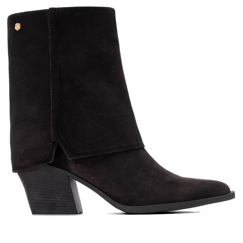 Carmela 16433501 bottines cuir marron talon