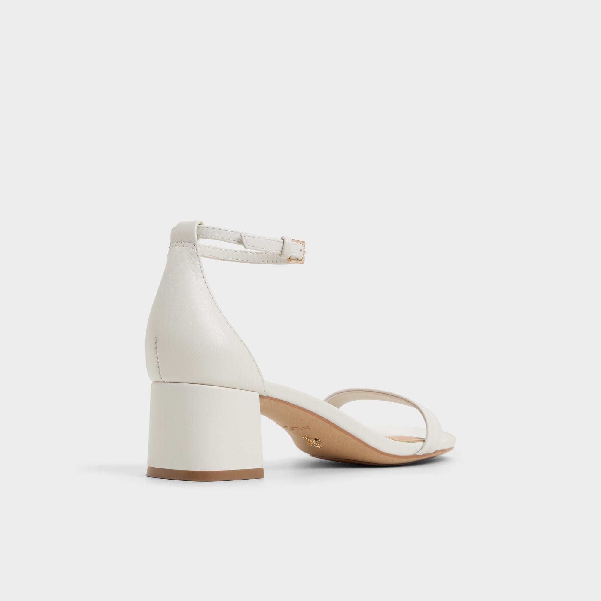 ALDO Calliope sandales blanches talon carré
