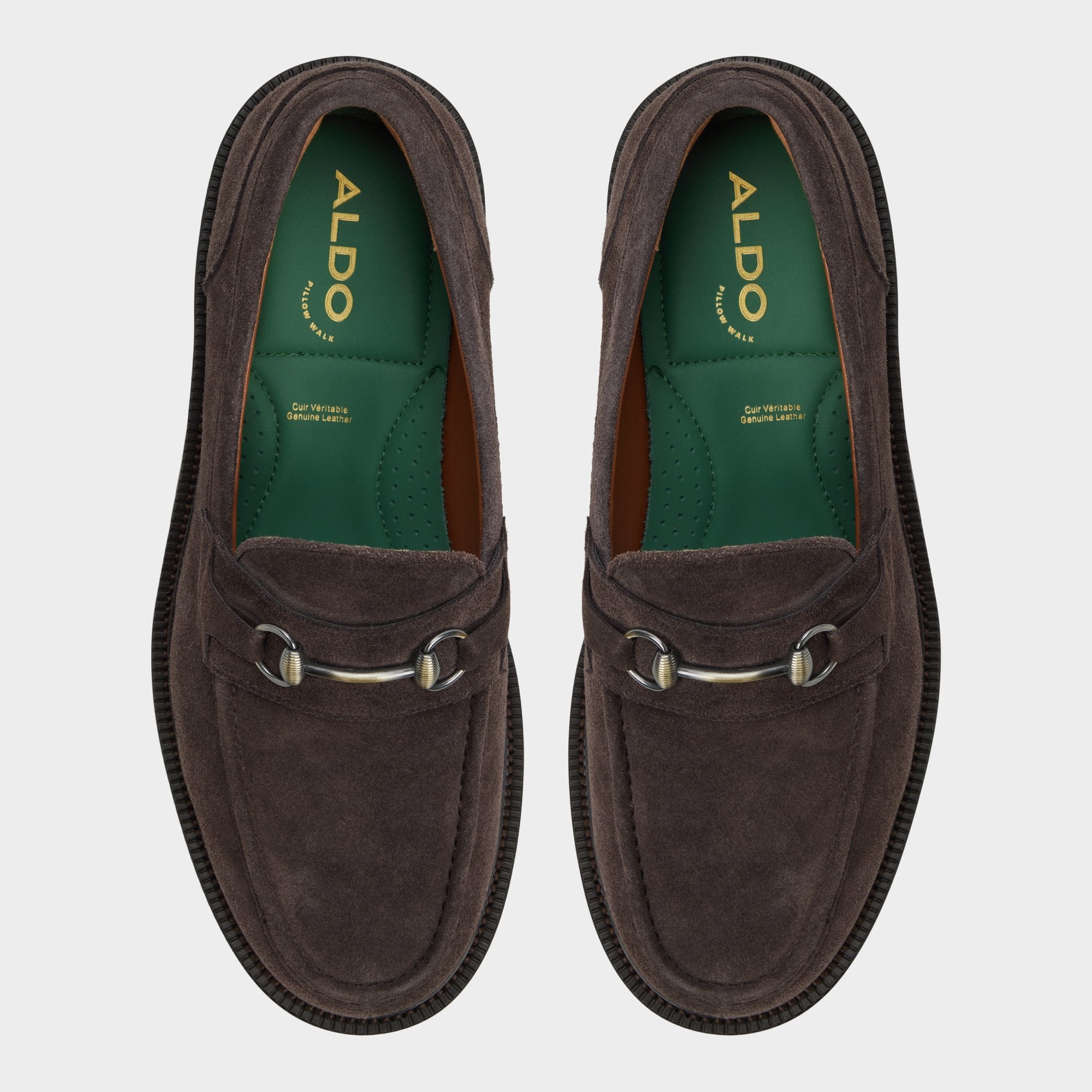 ALDO Arturo mocassin homme daim marron