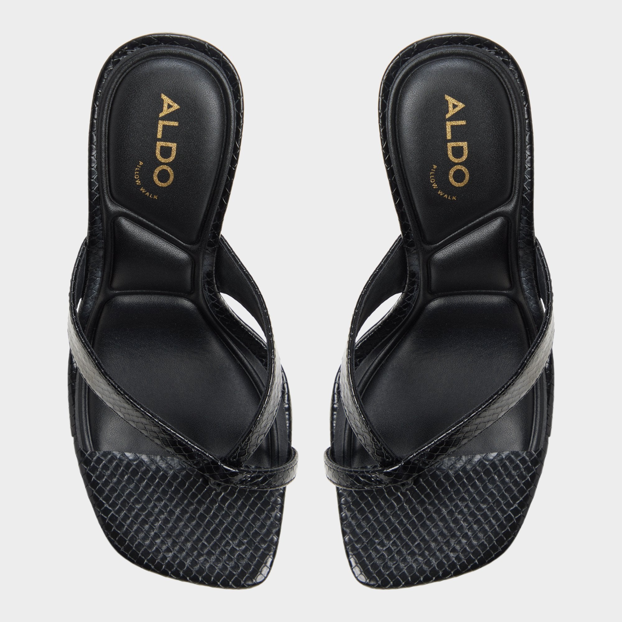 ALDO Haayssie escarpins noirs talon haut