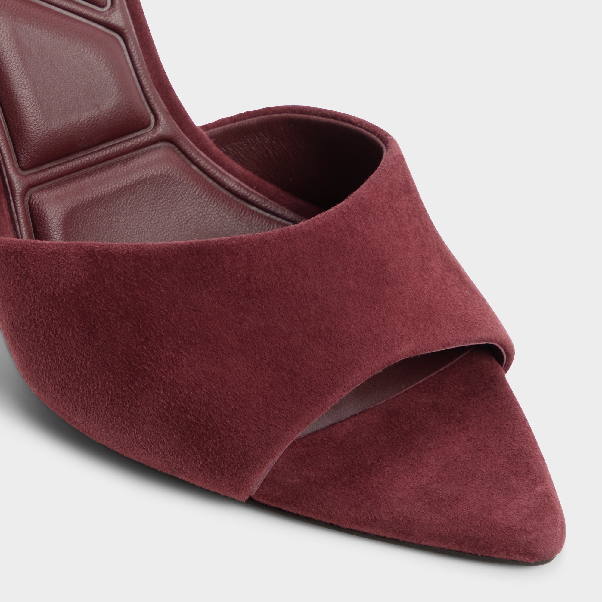 ALDO Seashella escarpins serpent bordeaux