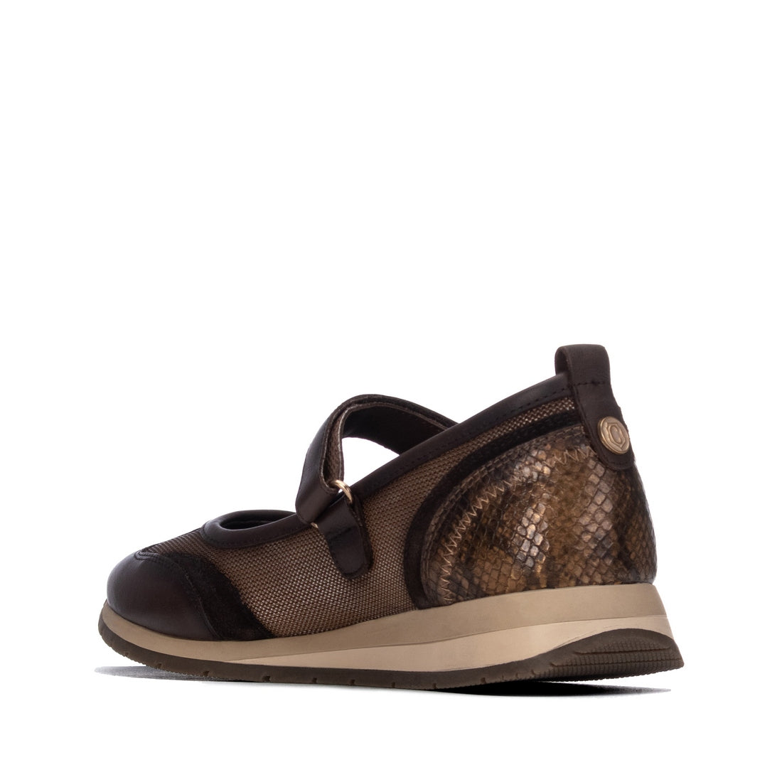 Carmela 16435304 ballerine femme marron scratch