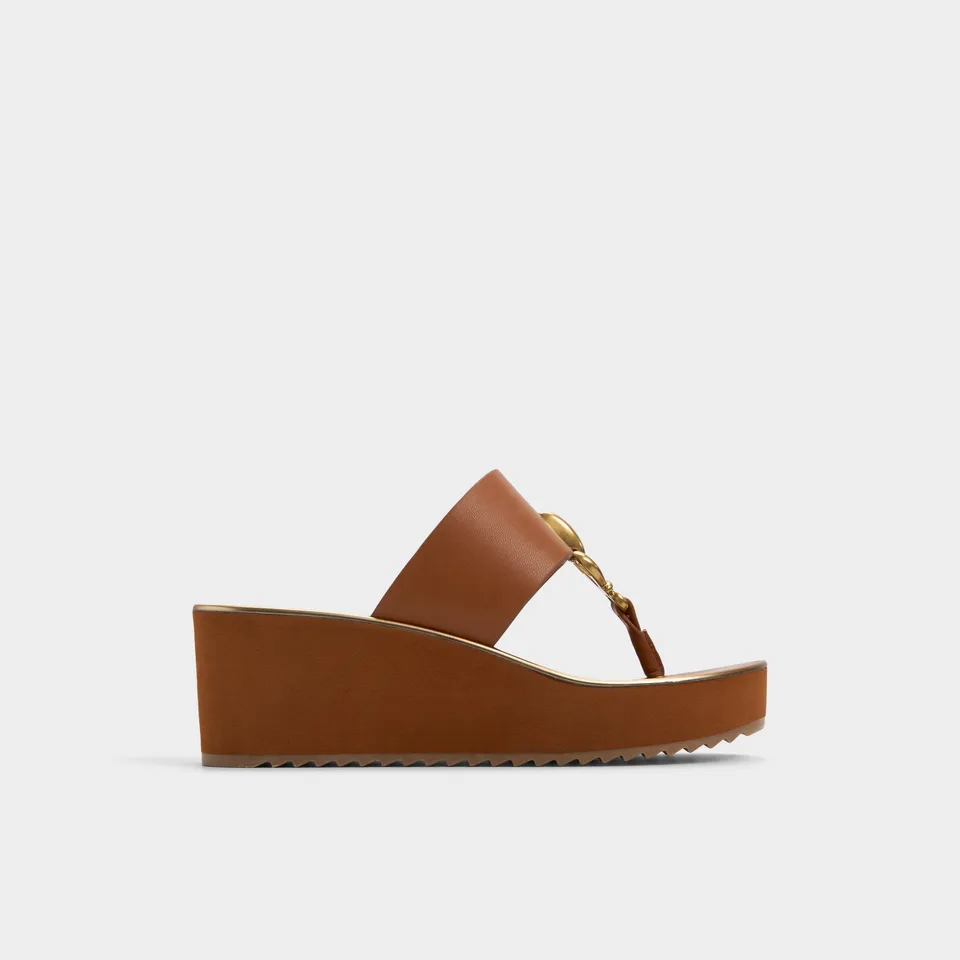 ALDO Penelopy sandales compensées marron