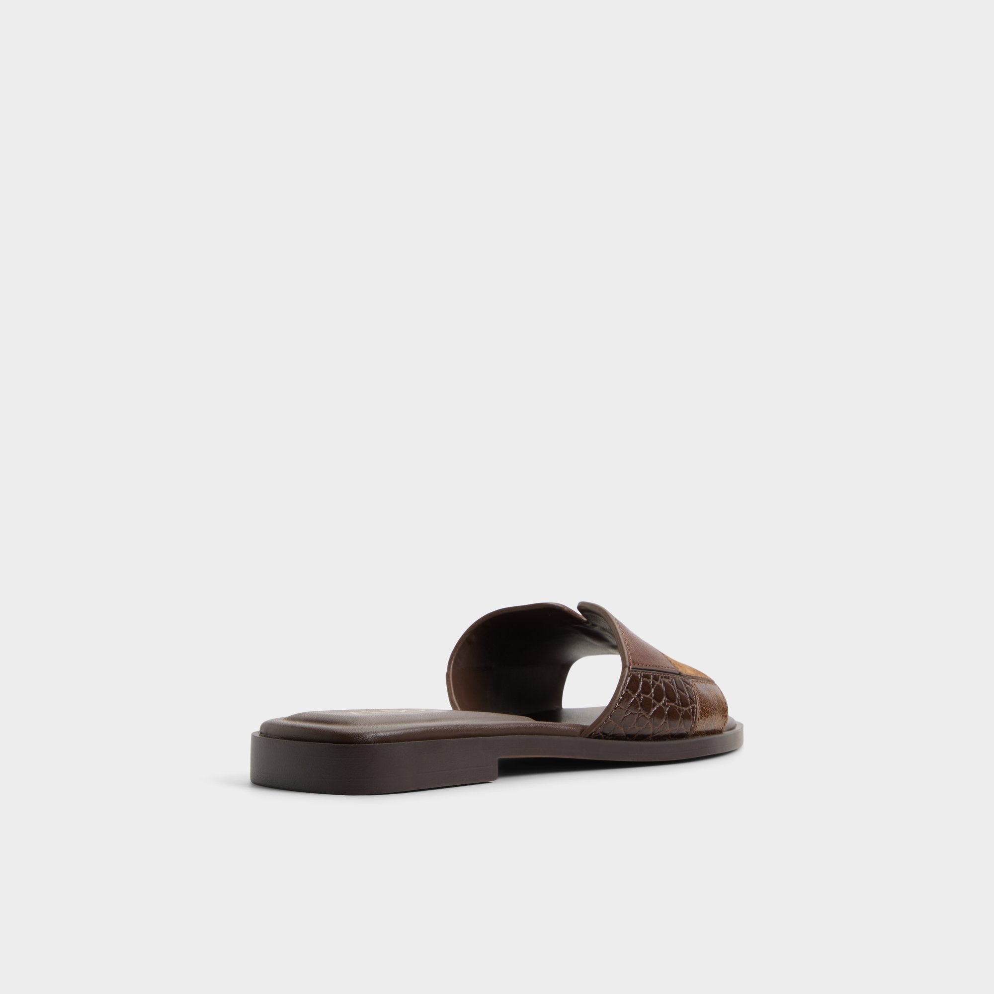 ALDO Itsandalmix sandales plates marron