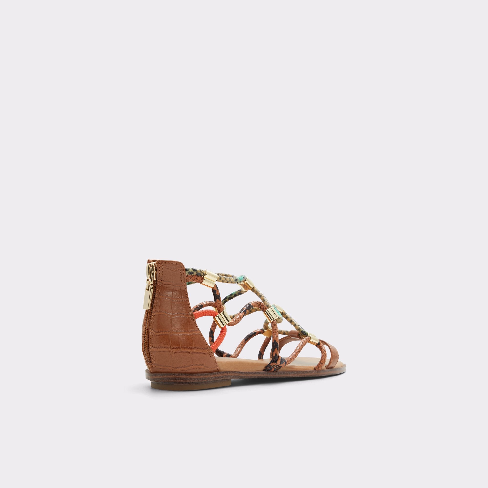 ALDO Occeran sandales plates cage marron