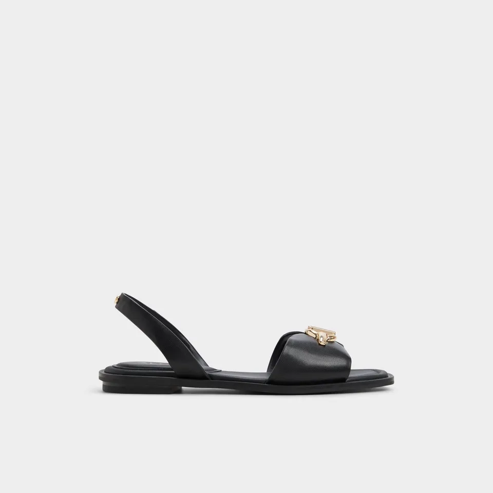 ALDO Goassi sandales plates boucles dorées