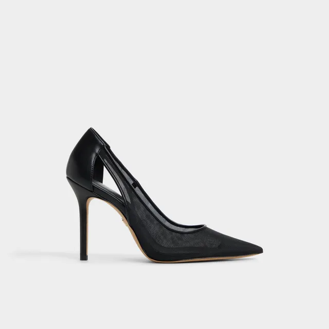 ALDO Ebenezer escarpins noirs talon haut