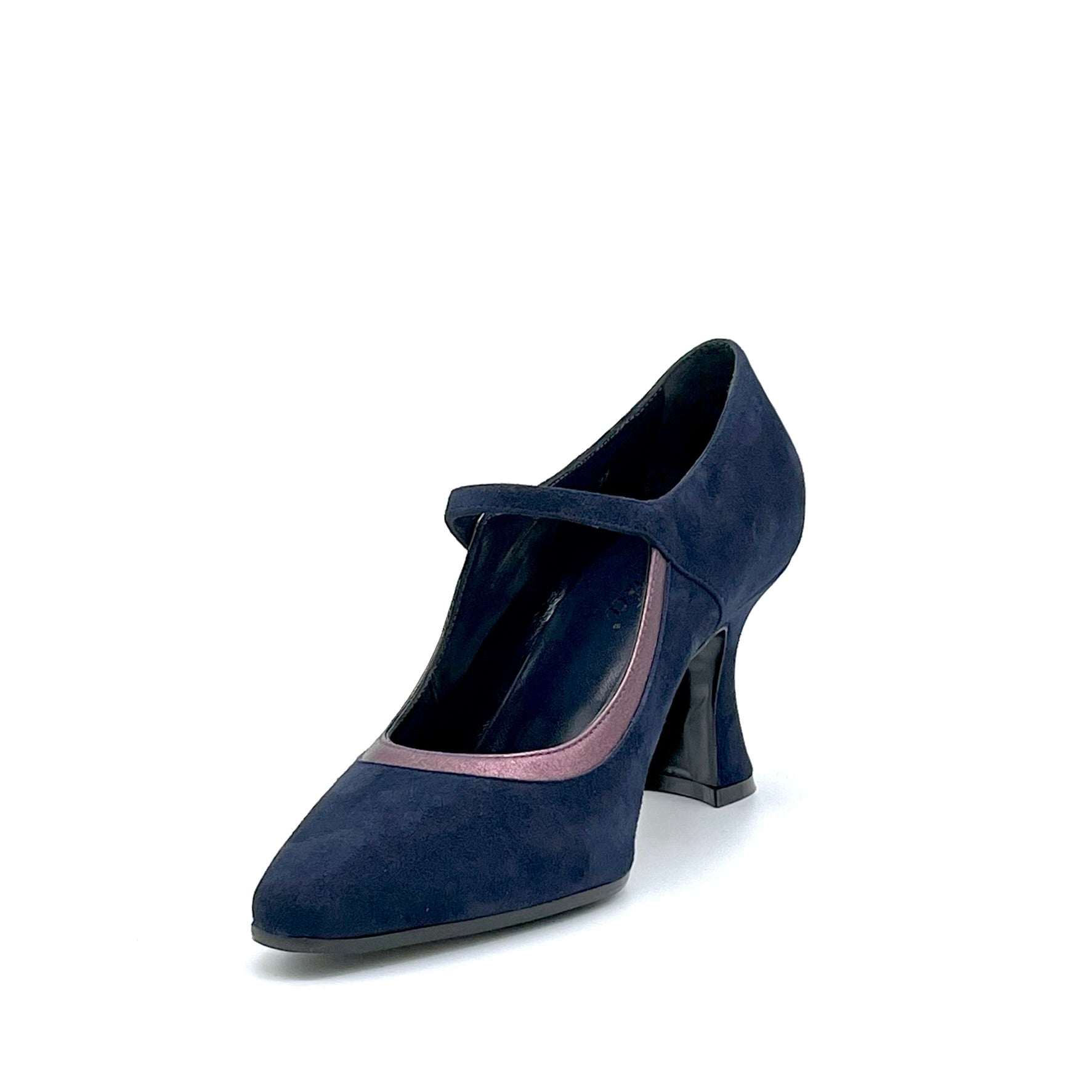 ELATA 52564 mary jane daim bleu talon 7,5 cm