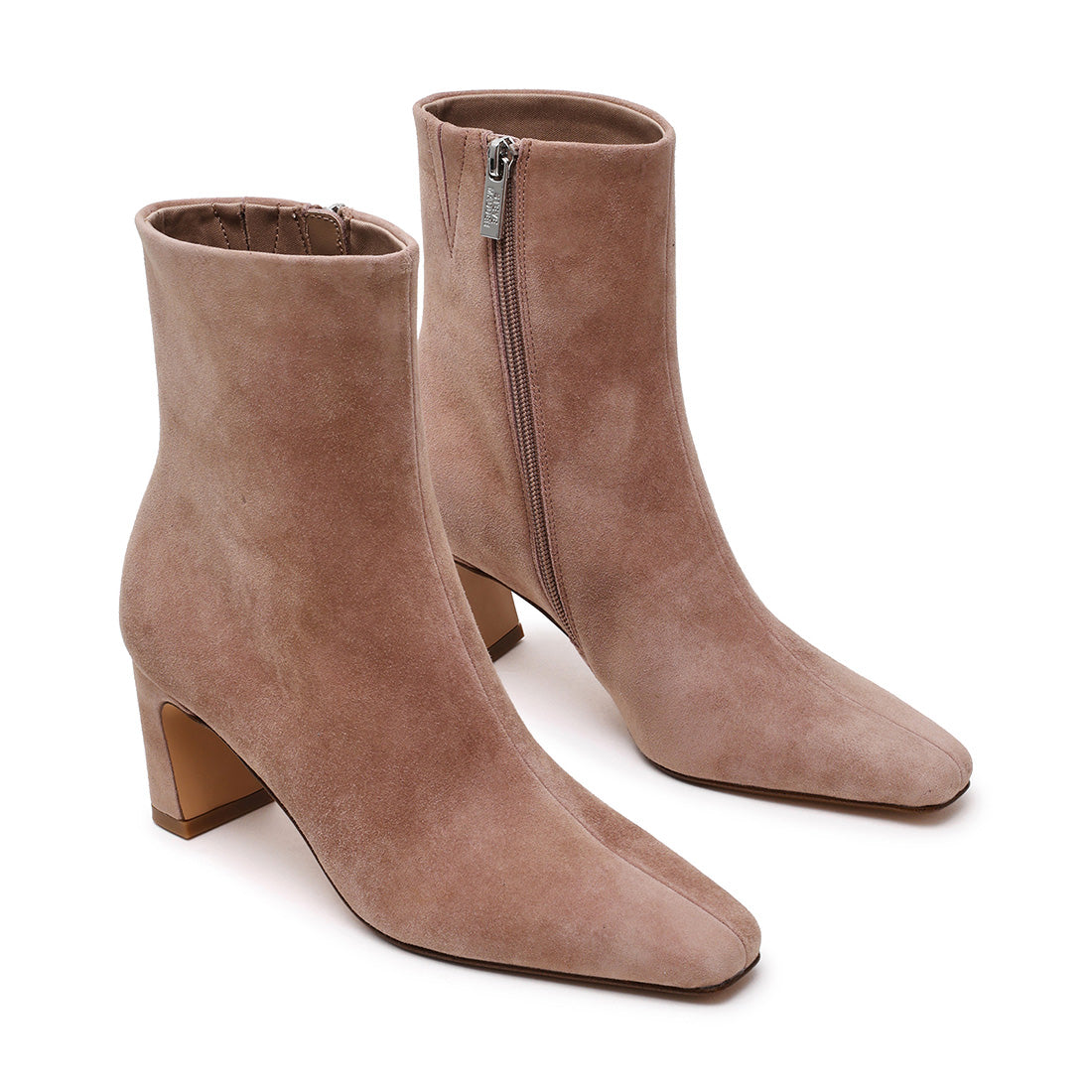 Steve Madden Willah bottine daim taupe 6 cm