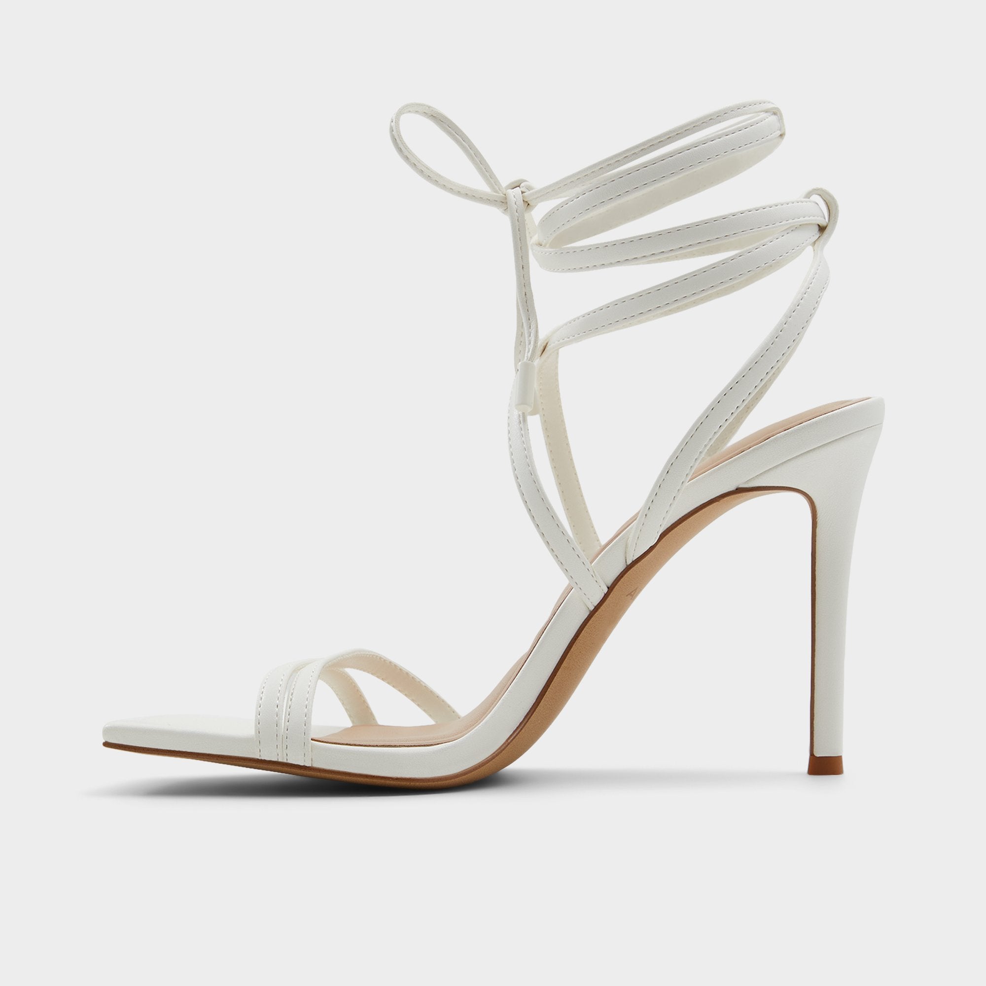 Aldo Phaedra sandales à talons blanc à brides