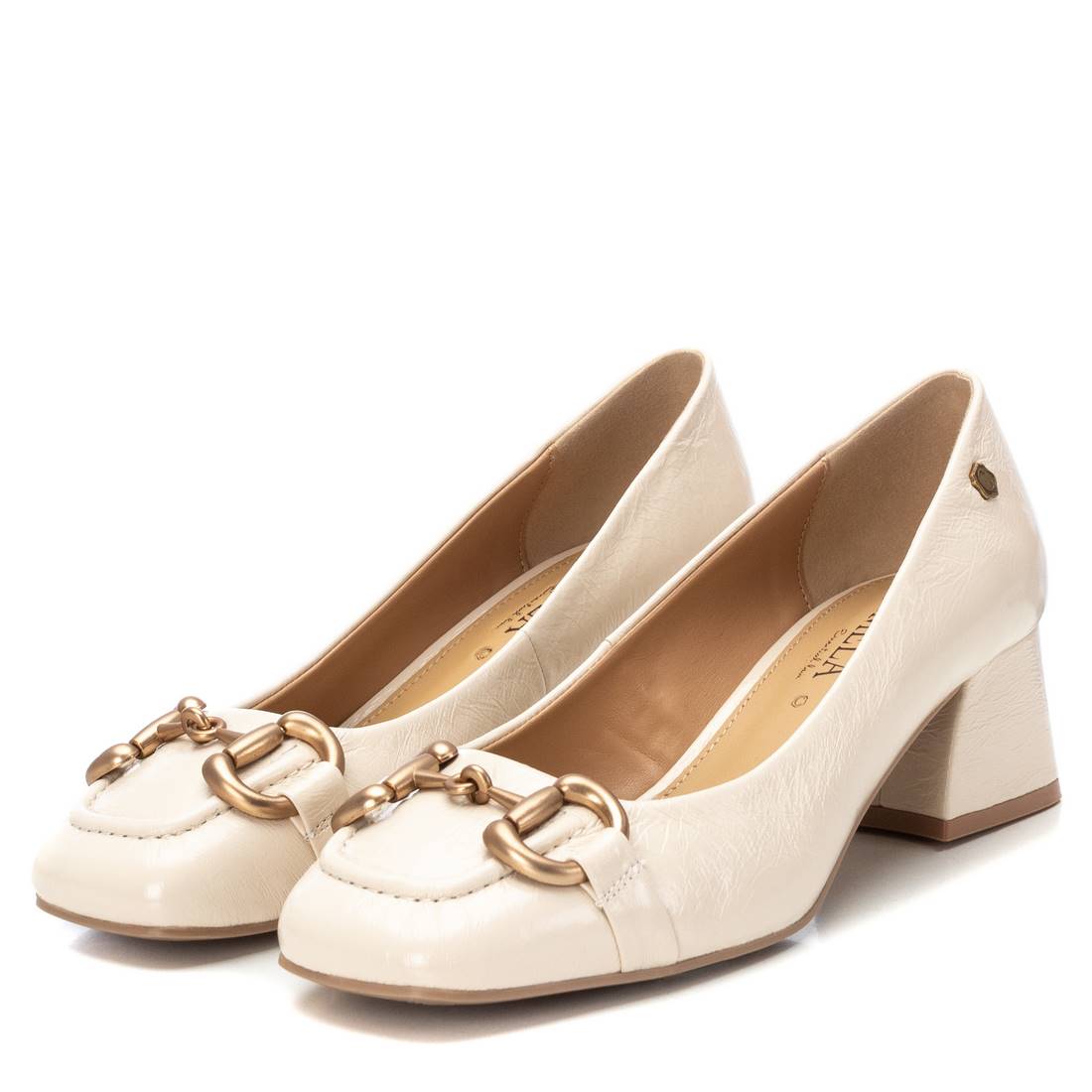 Carmela 16144401 escarpins marron cuir verni