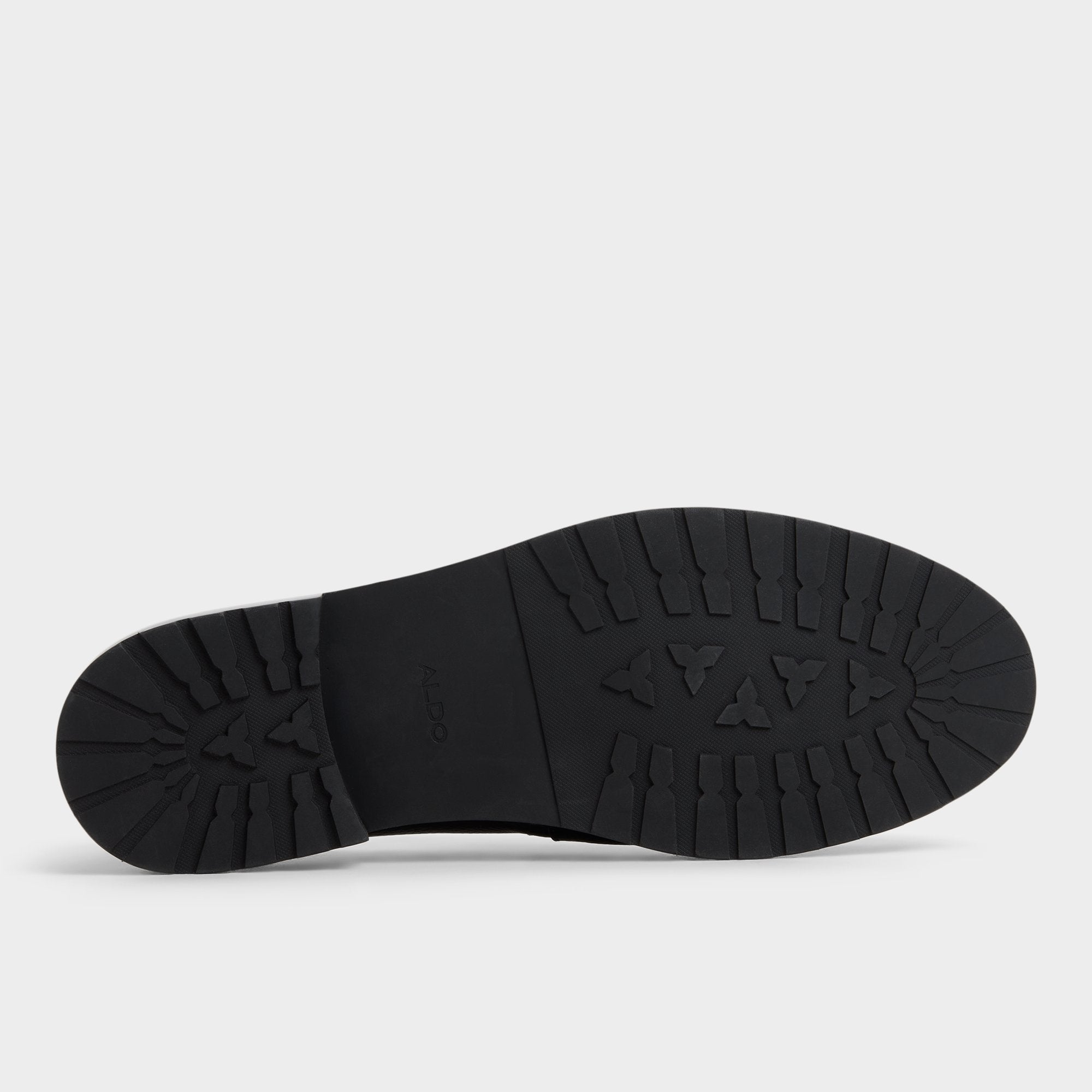 ALDO Melvillee mocassins cuir noir crantés