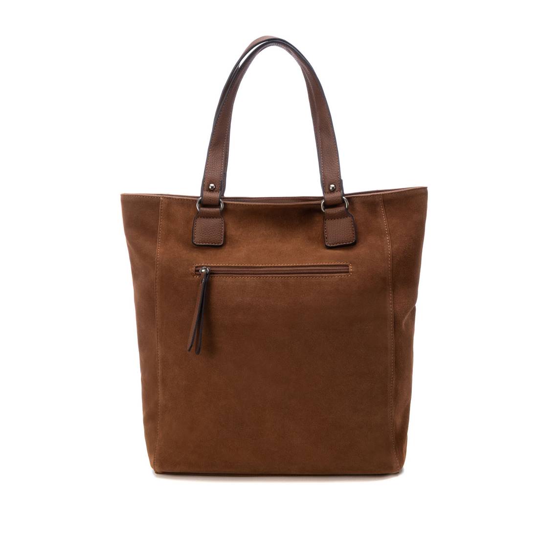 Carmela 18602601 sac shopper femme marron cuir suède