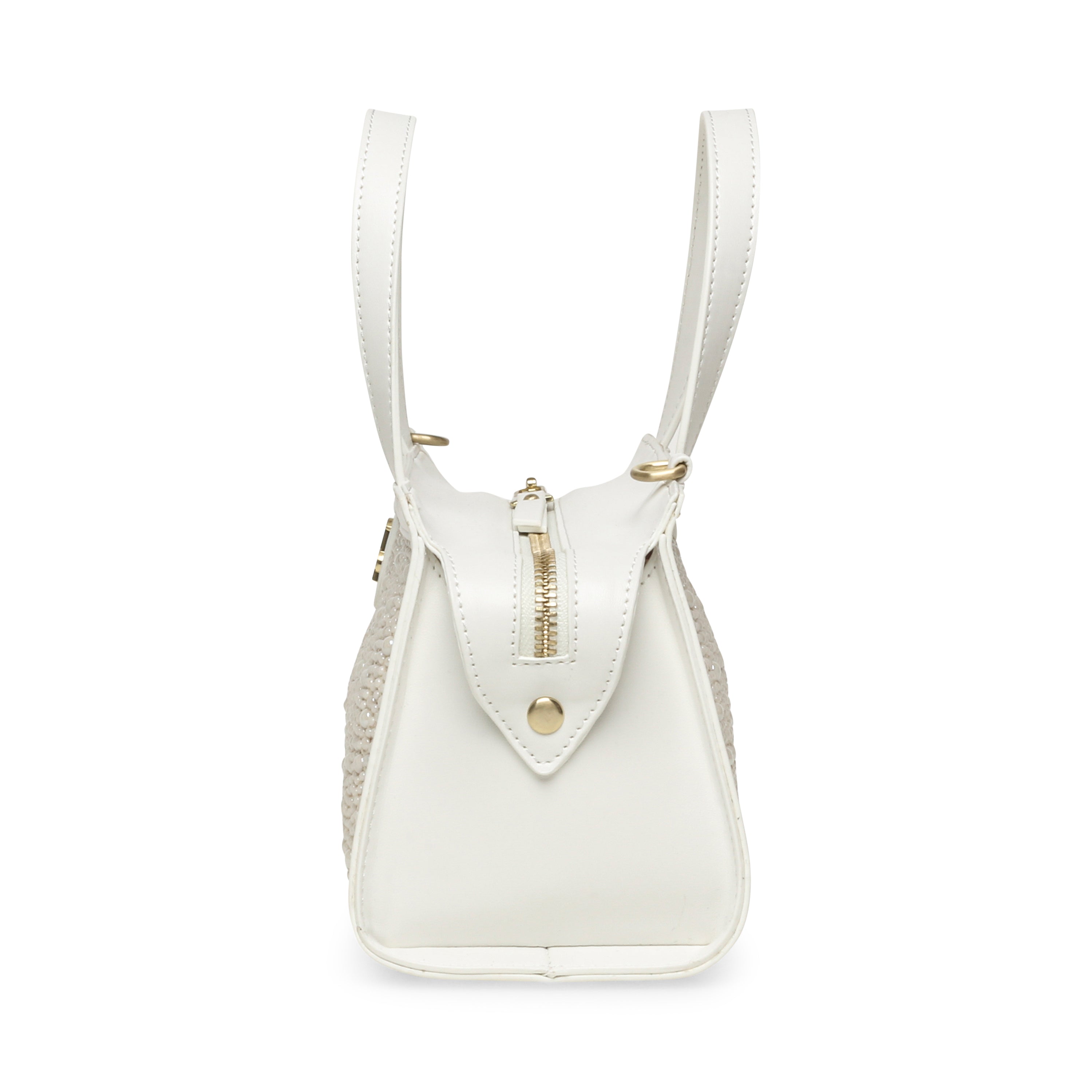 Steve Madden Bengagep sac à main blanc doré