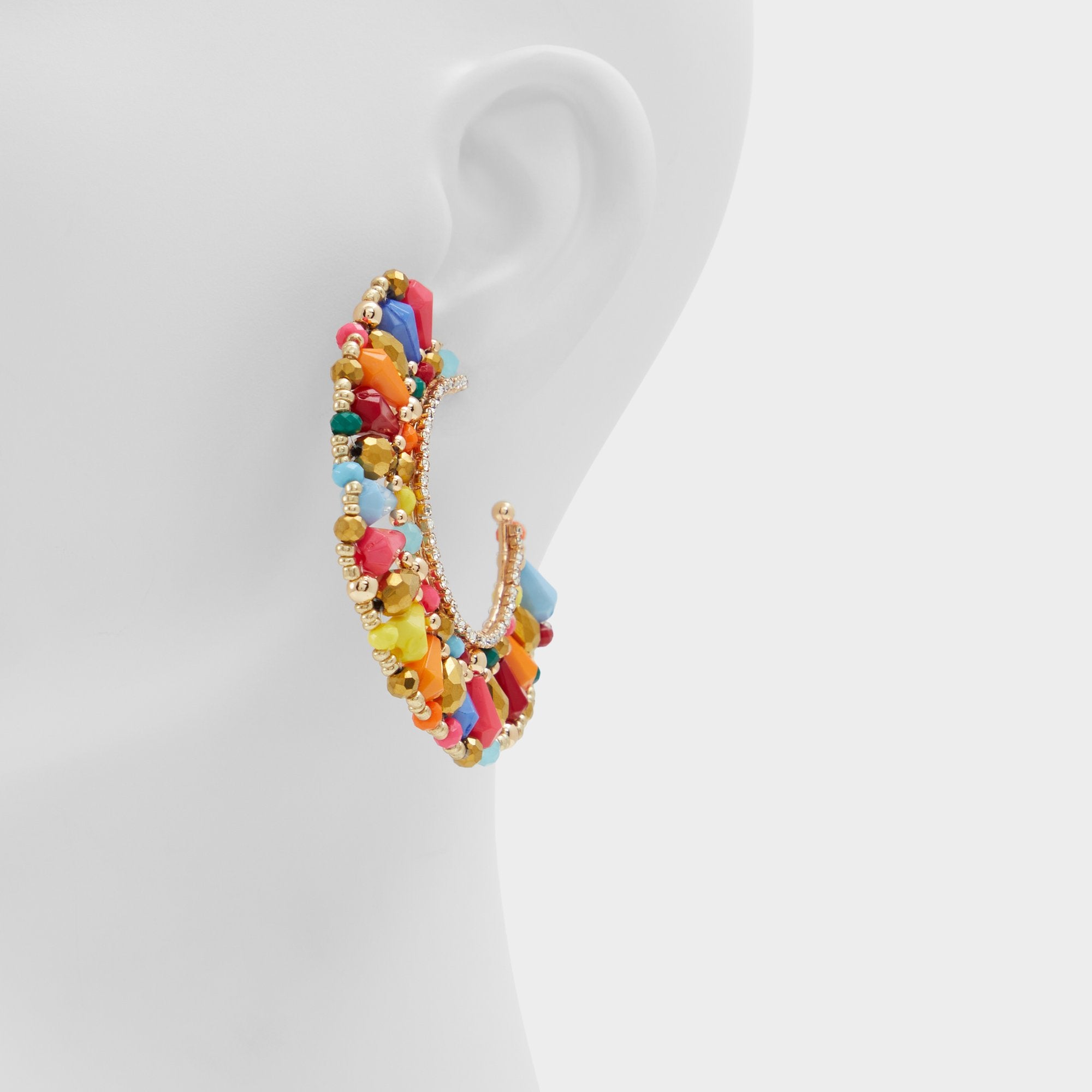 ALDO Ameliia boucles oreilles créoles dorées