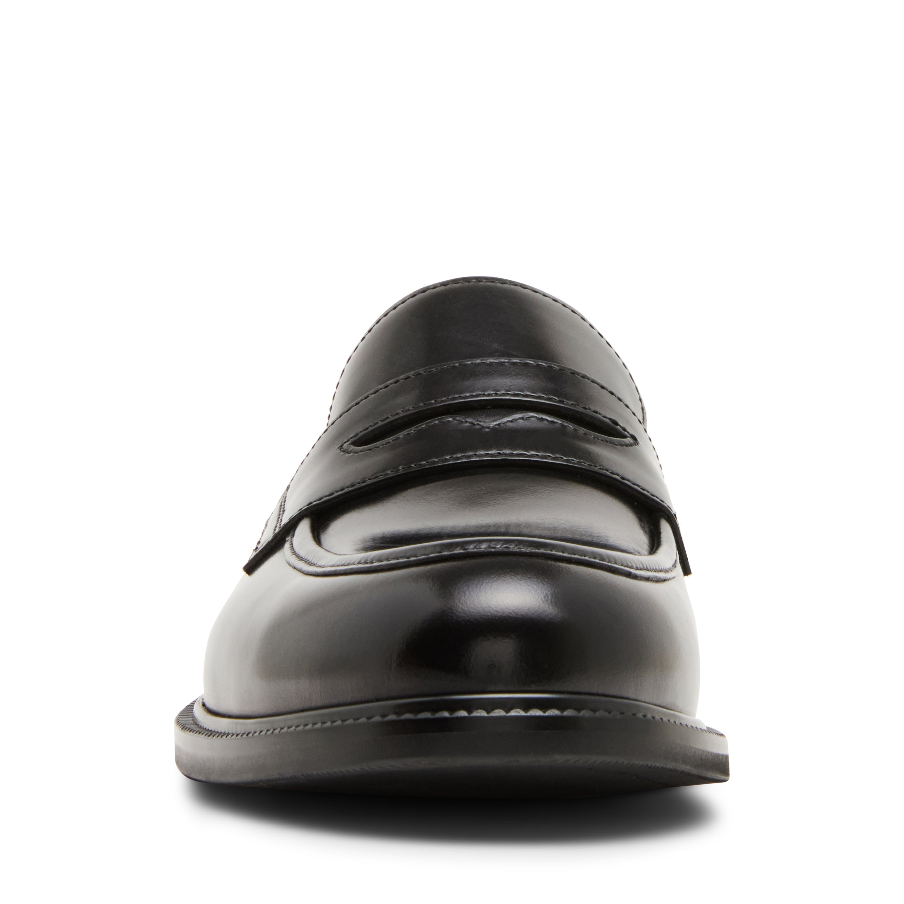 Steve Madden Auburn mocassins homme cuir noir