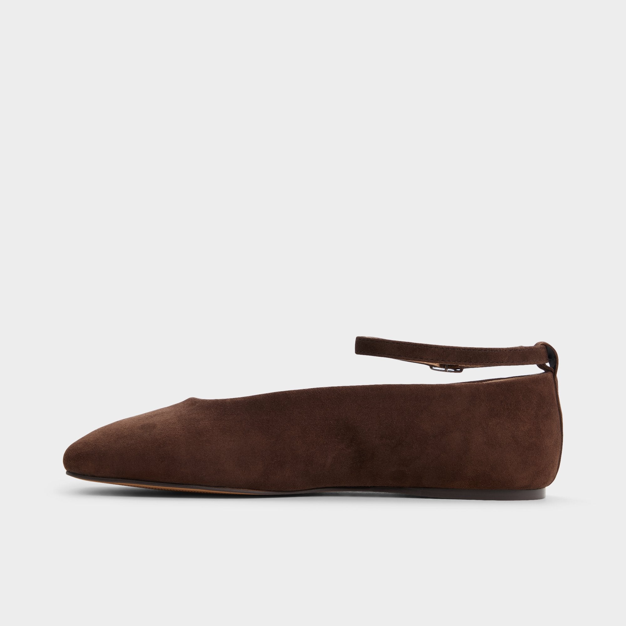 ALDO Beralalden ballerines suède chocolat