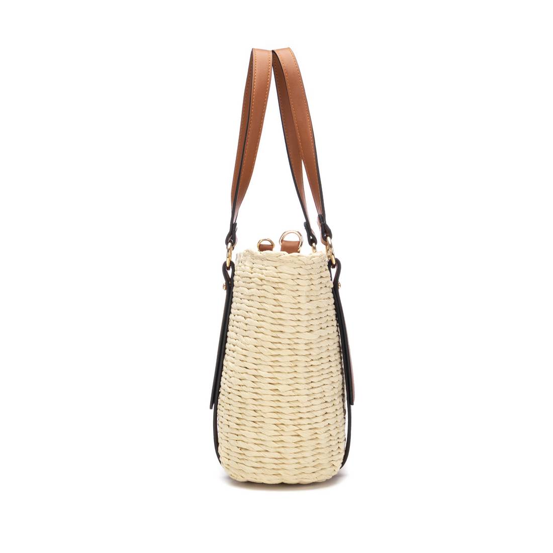 Carmela 18622101 sac femme raphia beige bandoulière