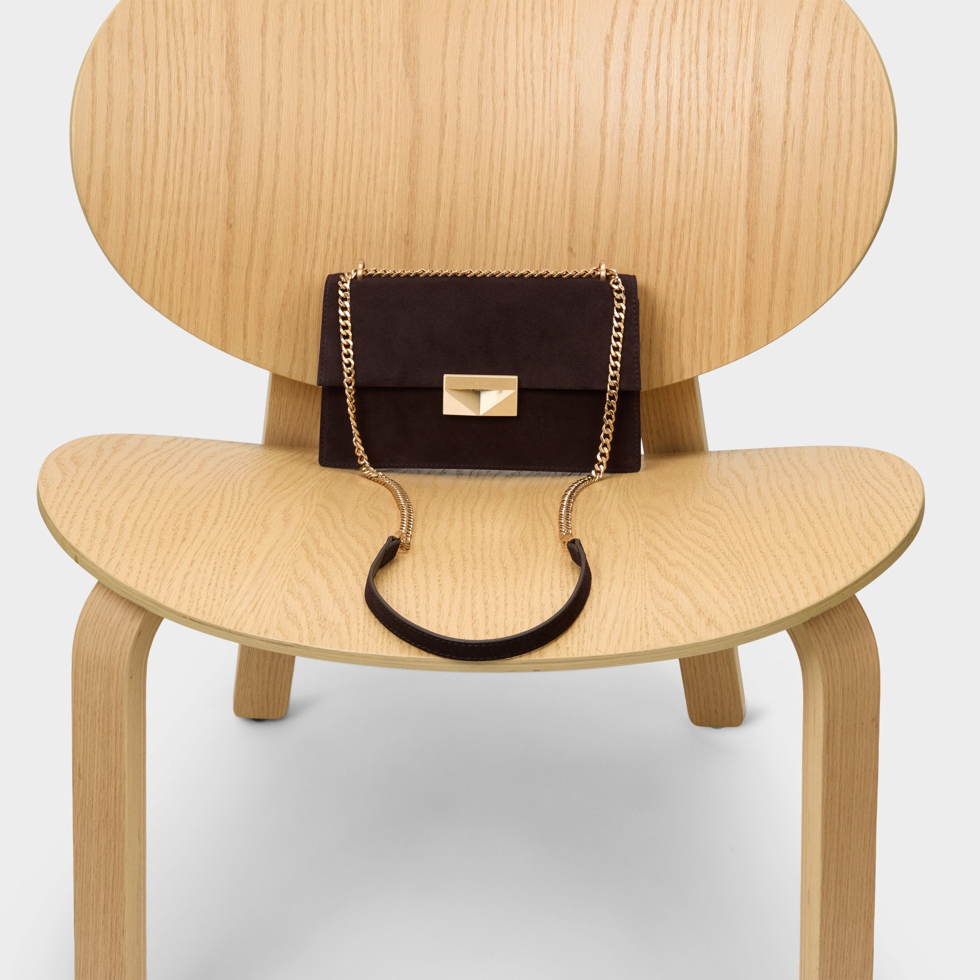 Aldo Melii sac marron imprimé animal