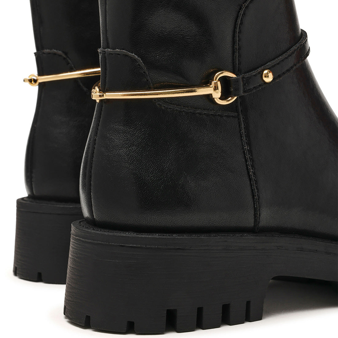 Steve Madden Last Call bottines cuir noir talon 3,5 cm