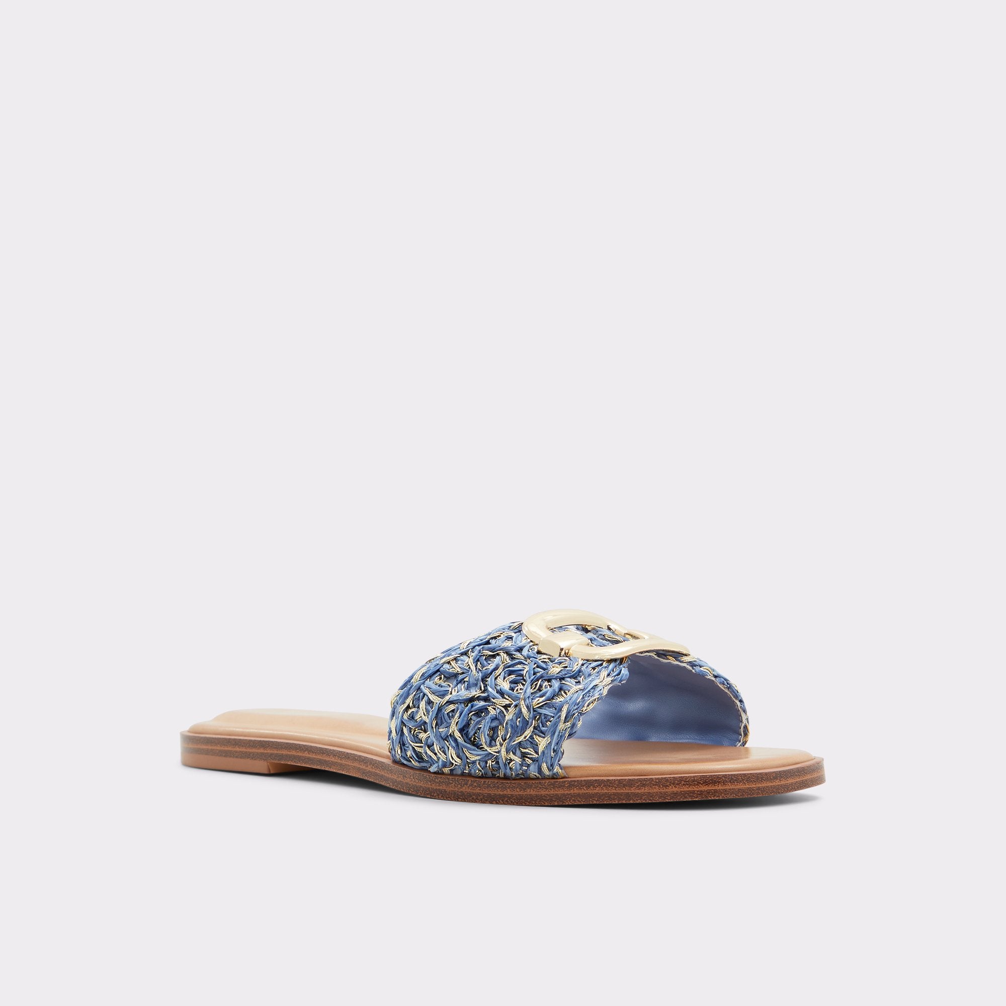 ALDO Glaeswen mules bout carré rembourrées