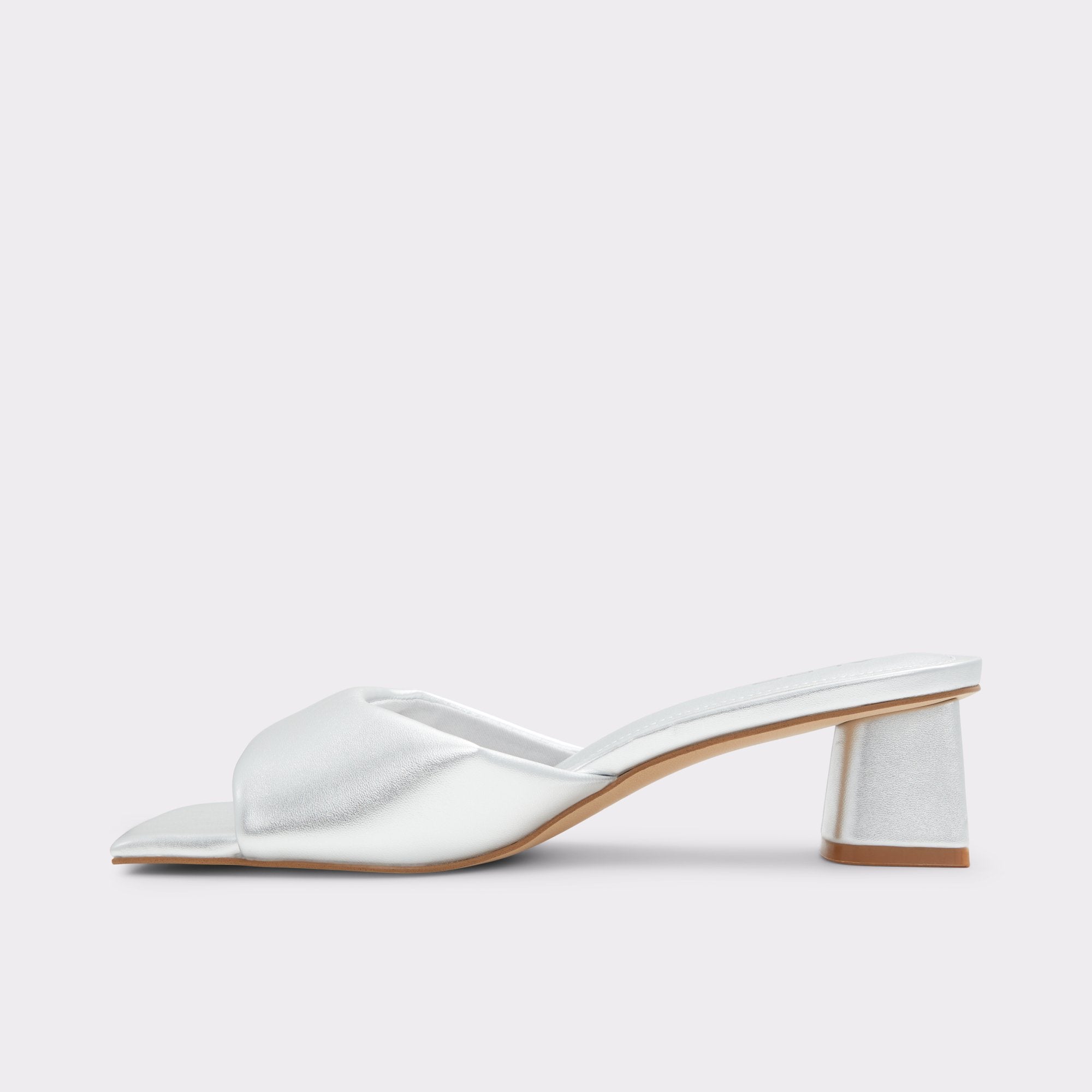 ALDO Aneka mules confortables coussinées doré