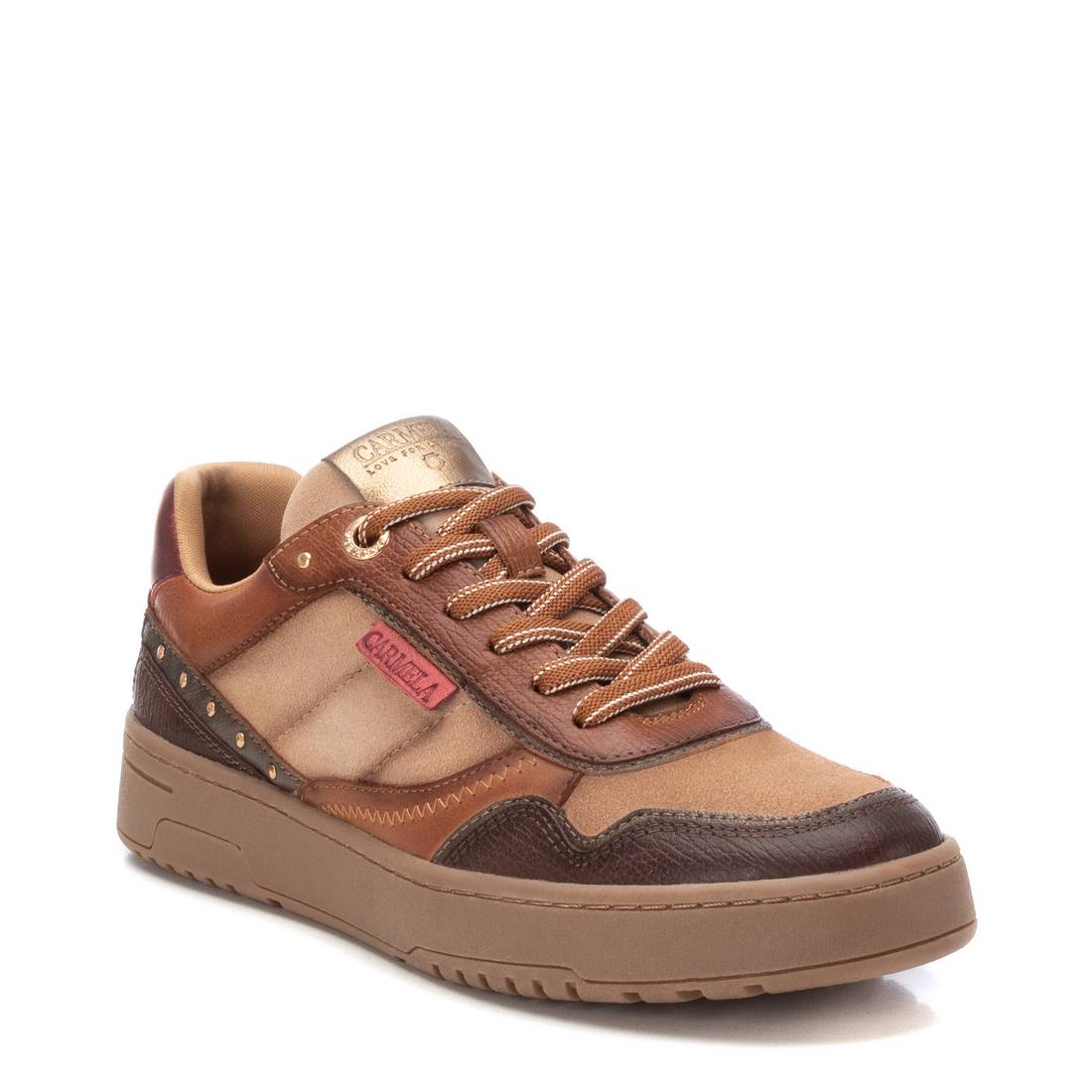Carmela 16181001 baskets cuir marron