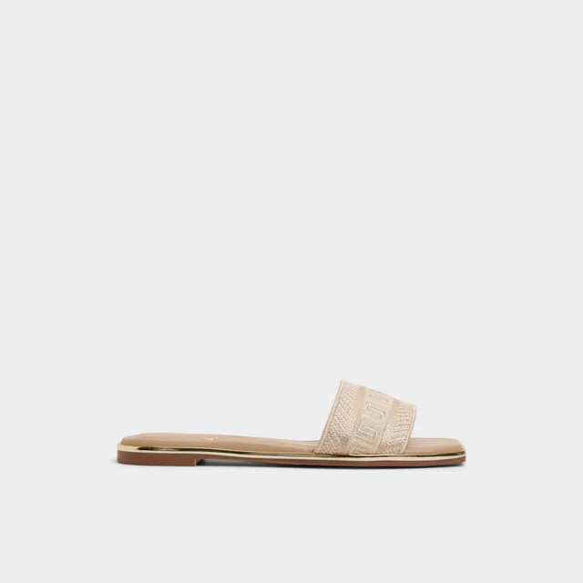 ALDO Oceania sandales plates beige tissé