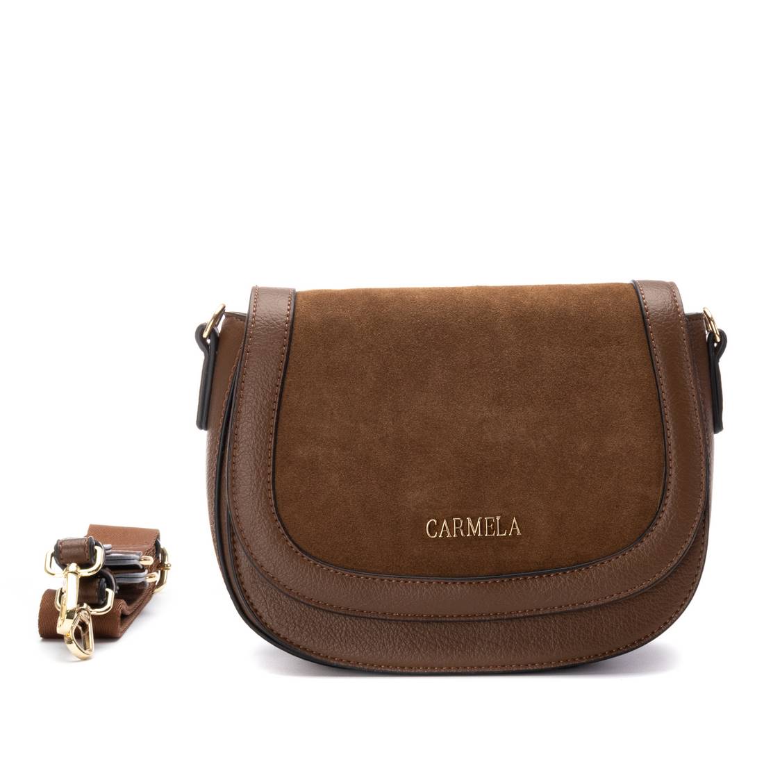 Carmela 18617701 sac bandoulière camel 24 cm