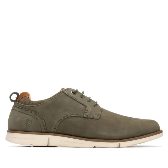 Carmela 16390001 derby homme kaki cuir