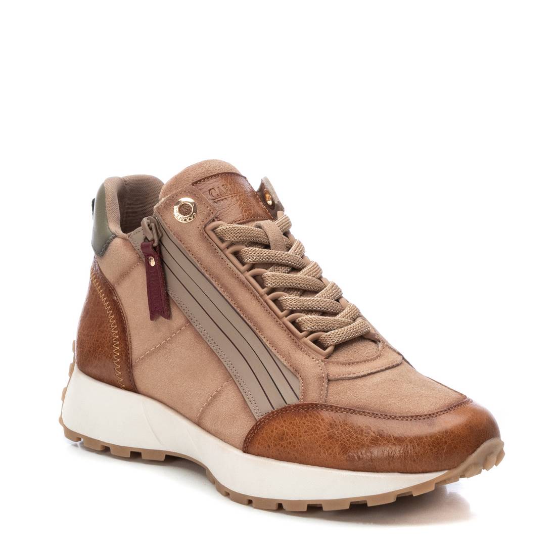 Carmela 16088101 sneakers cuir marron zip pointure