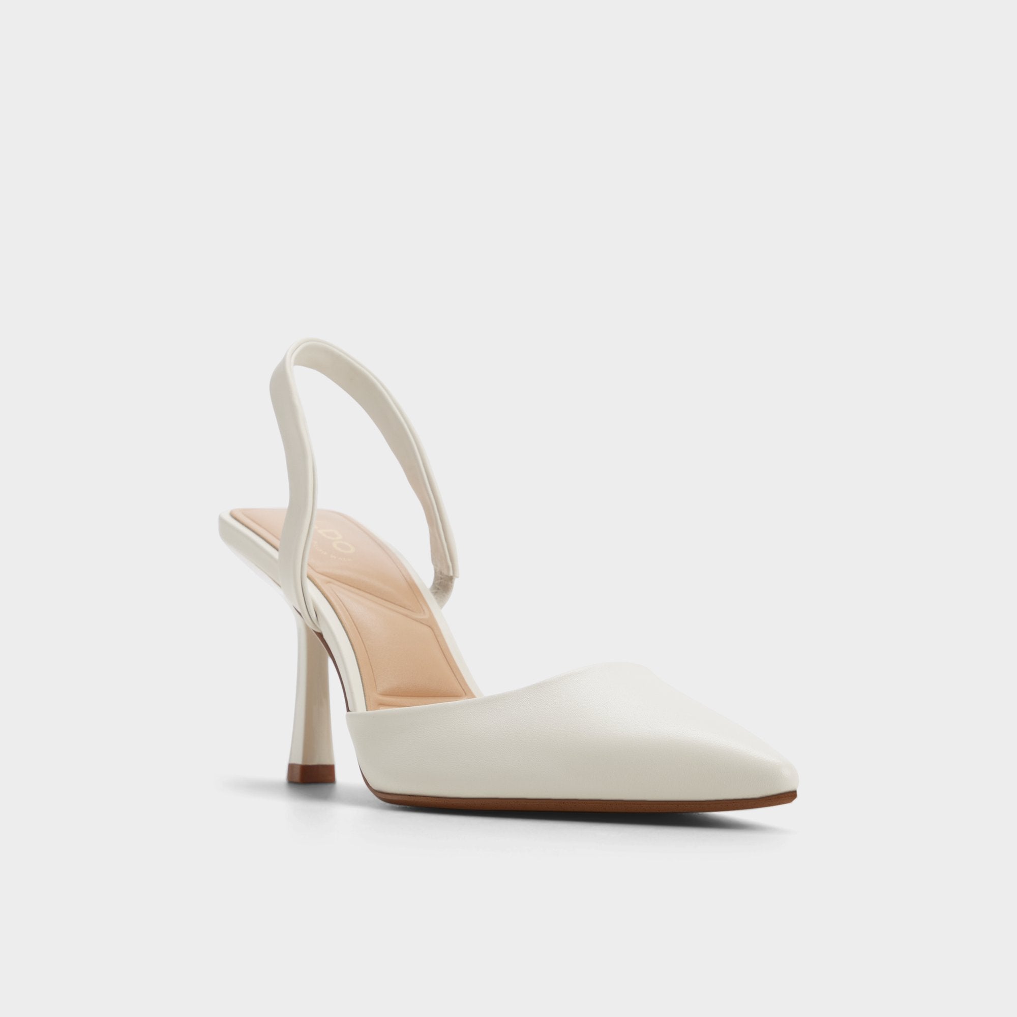 ALDO Brusanti escarpins blancs talon