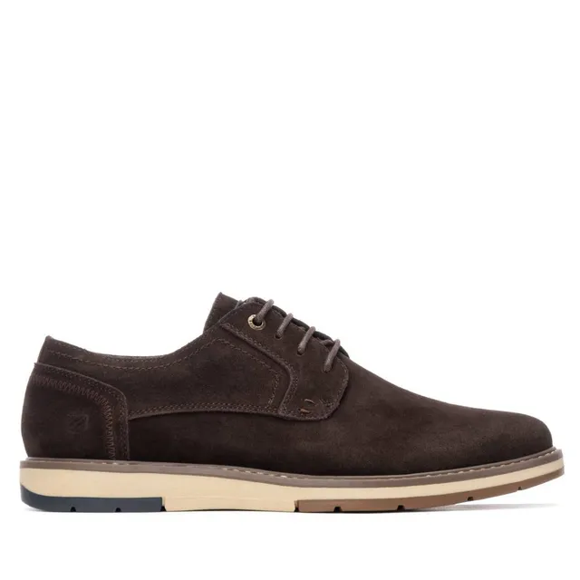 Carmela 16267903 sneaker homme cuir marron lacets